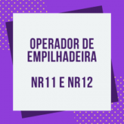 NR 11 / NR 12: Treinamento para operadores de empilhadeiras